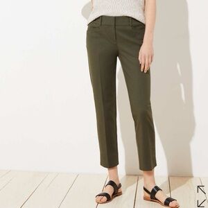 Loft‎ Riviera Pant Marisa Fit Pants Olive Green